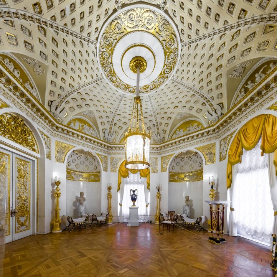 Павловский дворец в Павловске внутри
