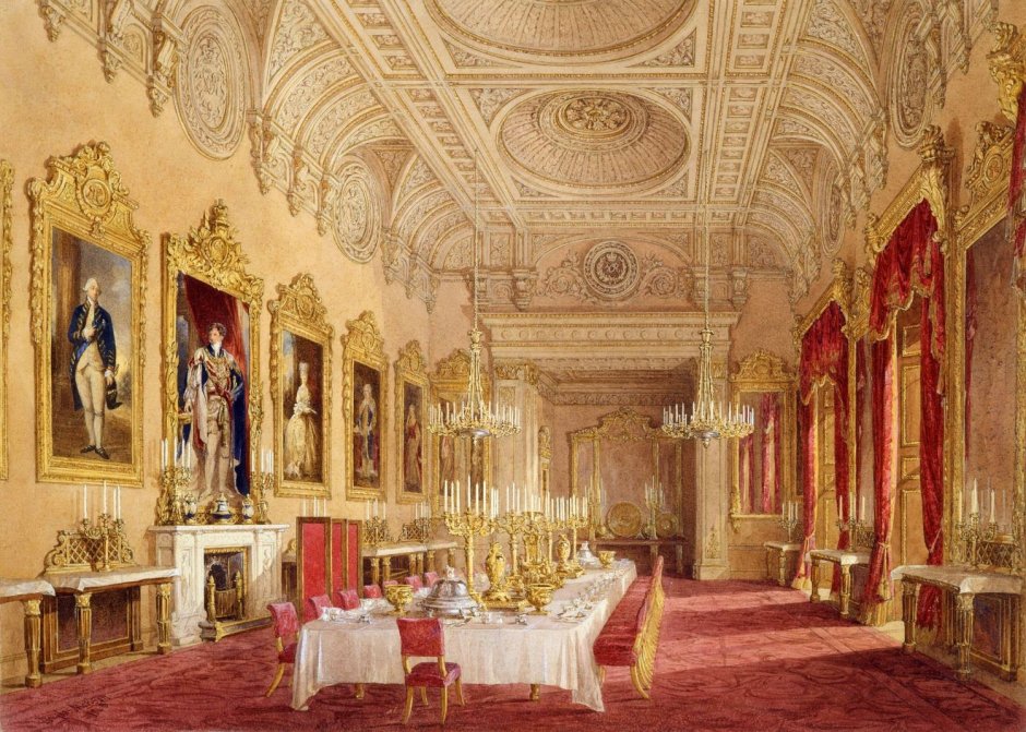 Зал аудиенций Букингемского дворца