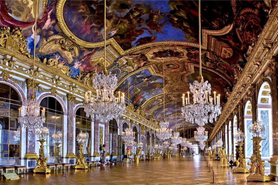 Лебрен зеркальная галерея Версаль