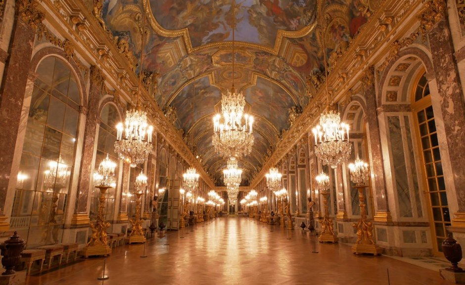 Версальский Королевский дворец парк