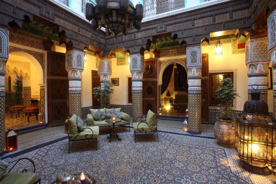 Риад дом в Марокко