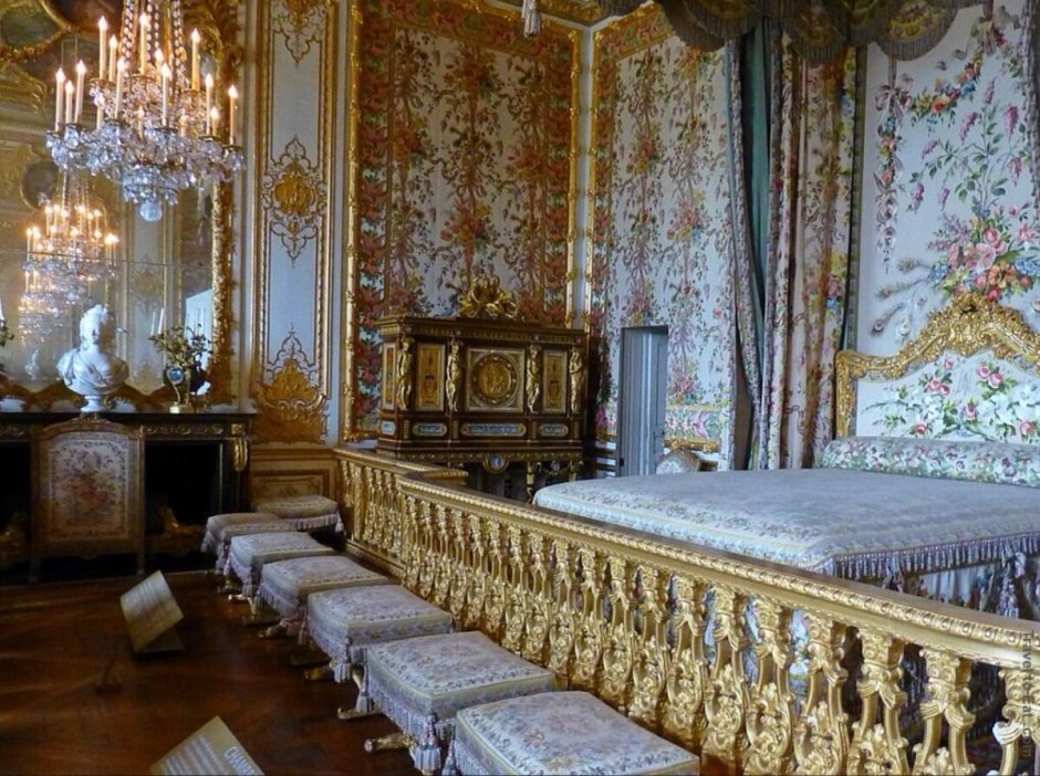 Спальня Марии Антуанетты в Версале
