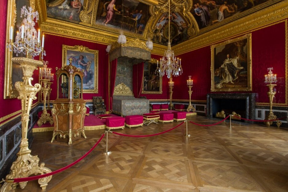 Версаль дворец спальня короля