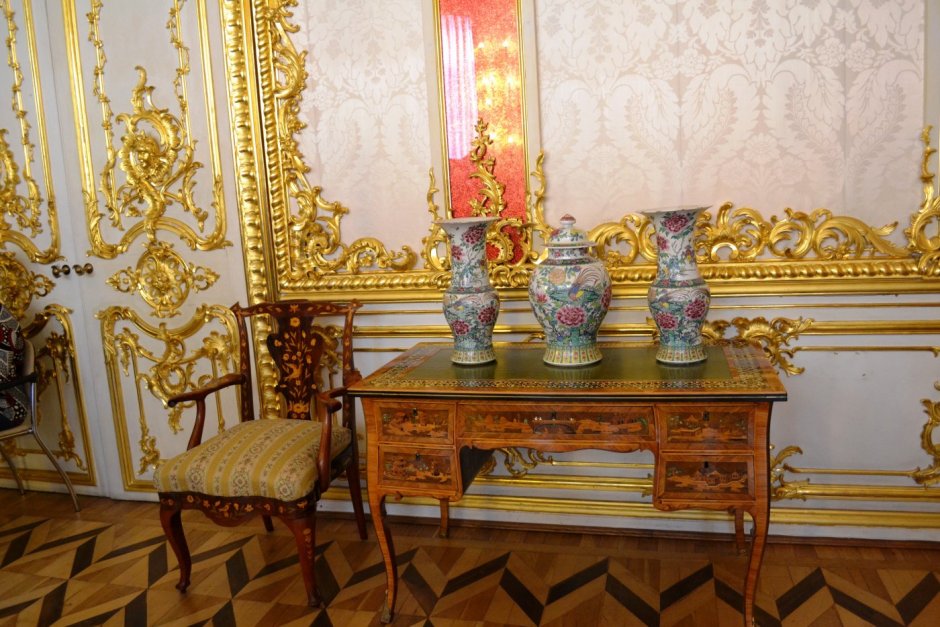 Екатерининский дворец в Пушкине интерьер