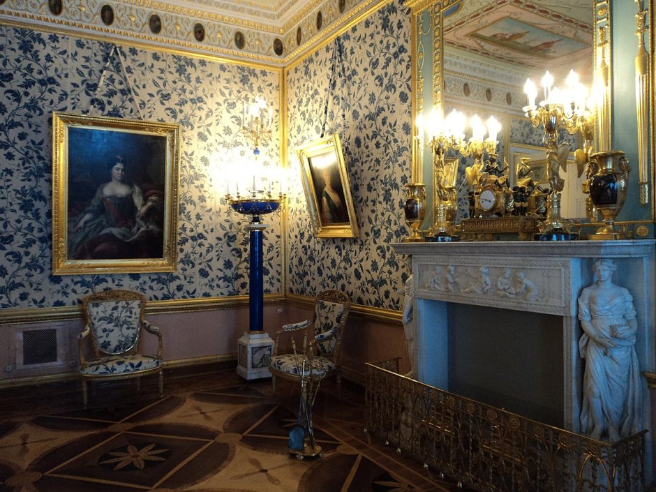 Домашние комнаты Екатерининского дворца