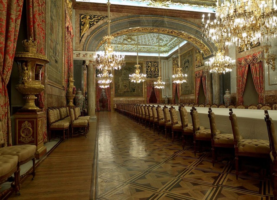Королевский дворец Palacio real Мадрид