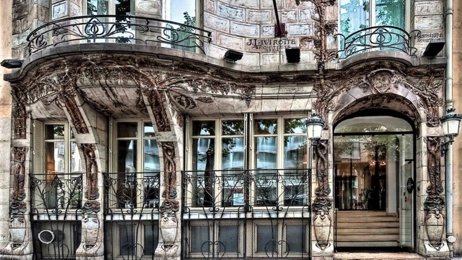 Архитектура арт нуво в Париже