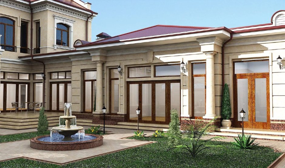 Узбекский дом проект