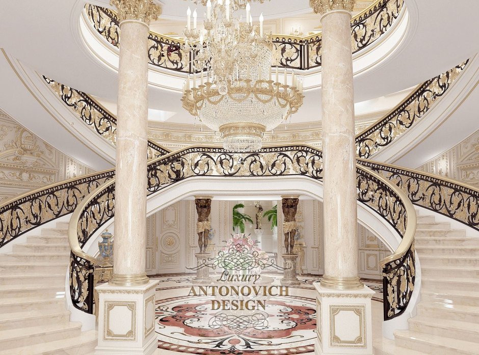 Luxury Antonovich Design лестница