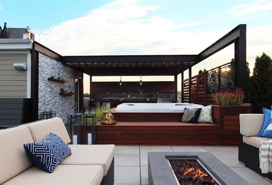 House Rooftop Deck