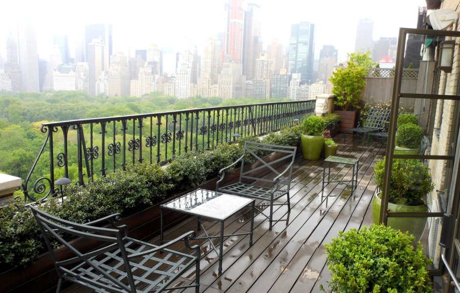 Сады на крышах Нью-Йорка