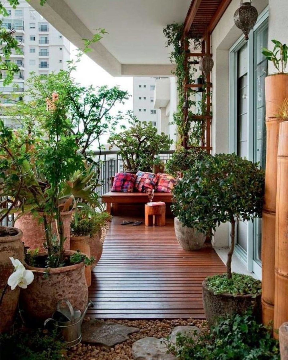 Озеленение балконов и лоджий