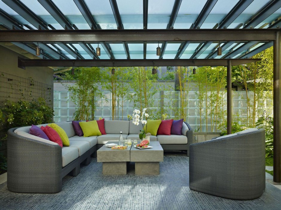 Courtyard Glass Roof