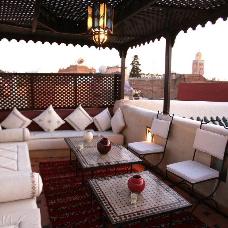 Патио в стиле Марокко