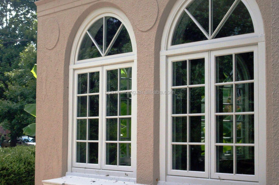 Арочные окна со шпросами