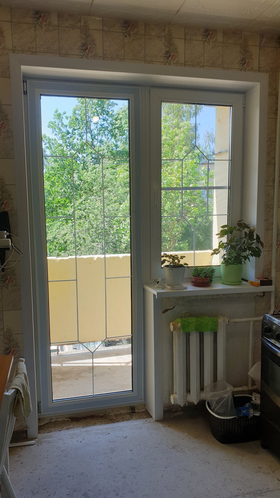 Французское окно вместо балконного блока перепланировка