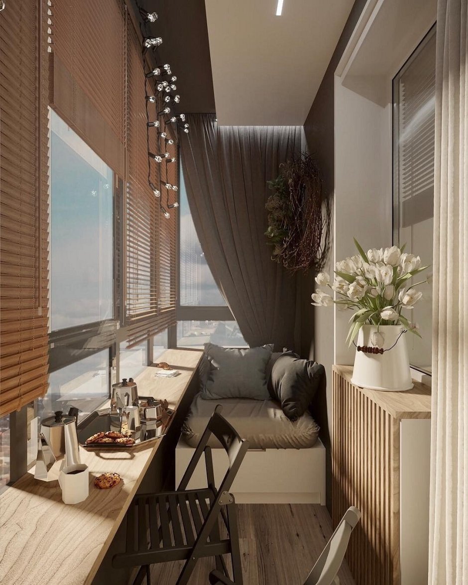 Дизайн балкона