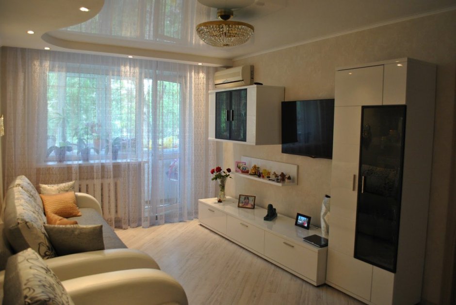 Интерьер гостиной 15м2