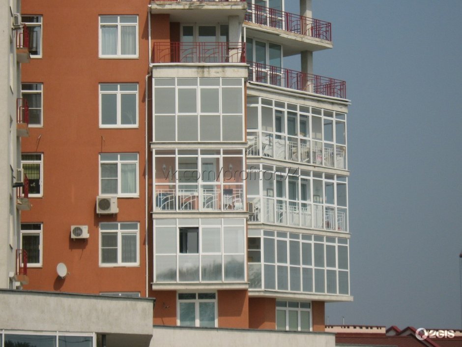Тонирование балконов