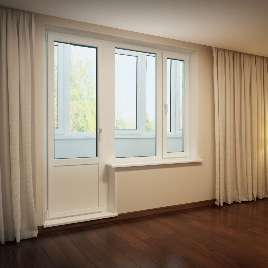 Уютная квартира с панорамными окнами
