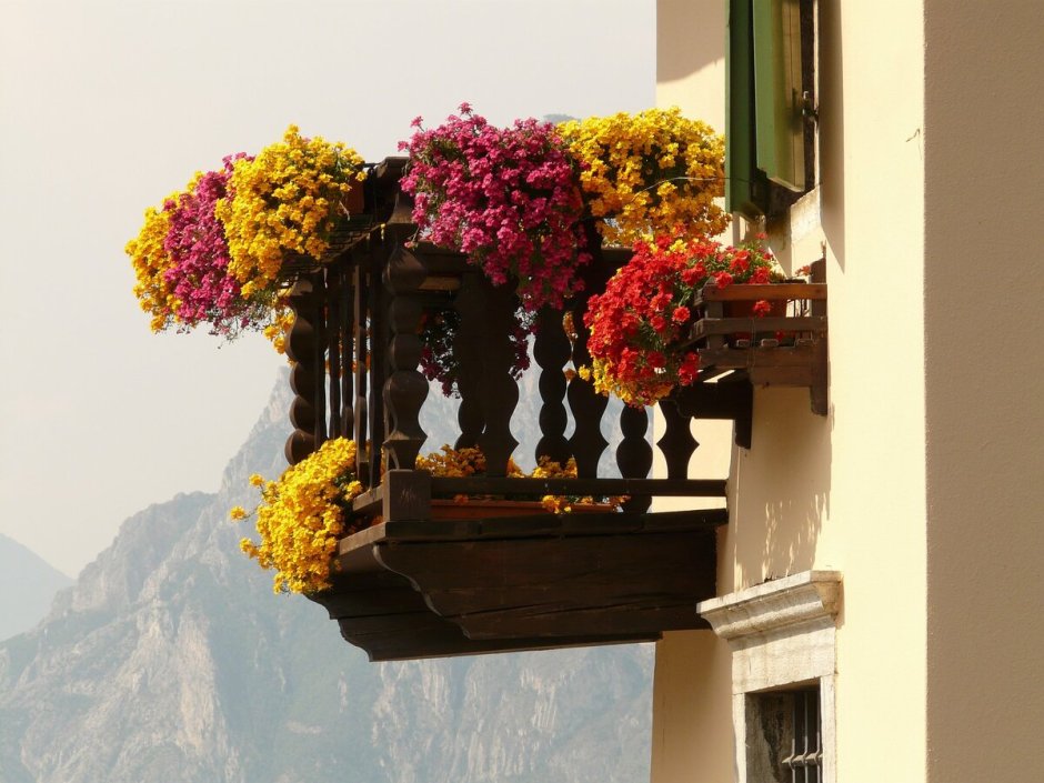 Балкон в итальянском стиле