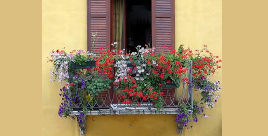 Цветущий балкончик Сицилия