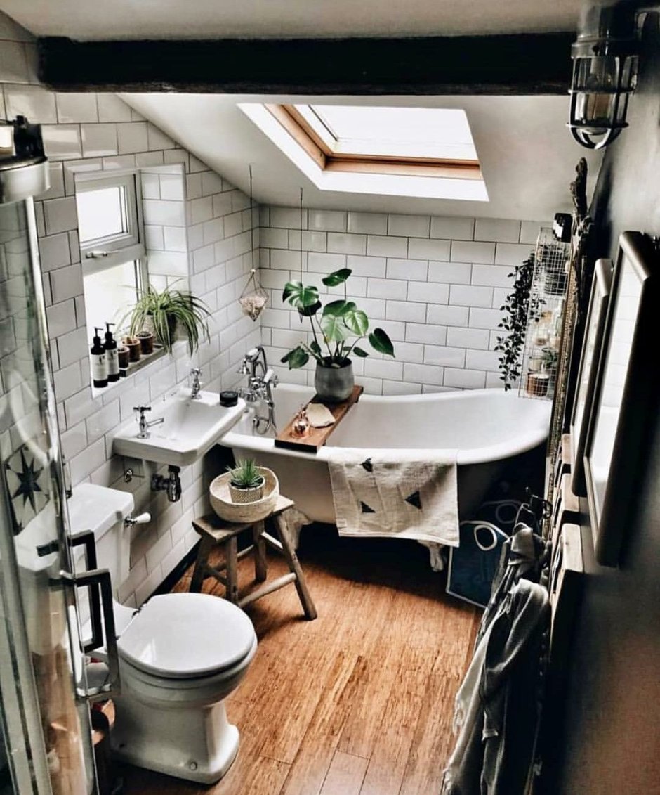ванная комната в стиле хюгге