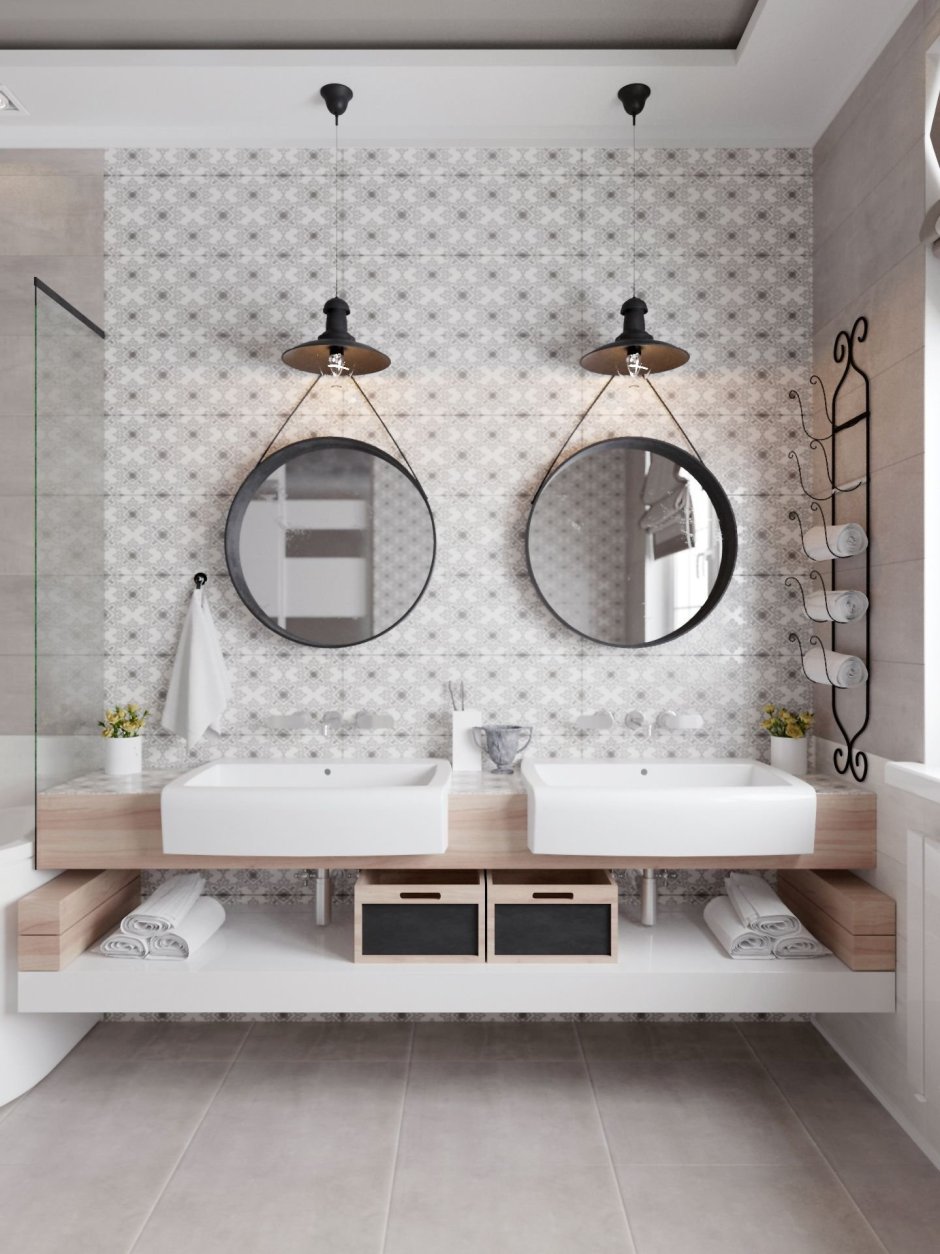 Ванная комната дизайн романтичный