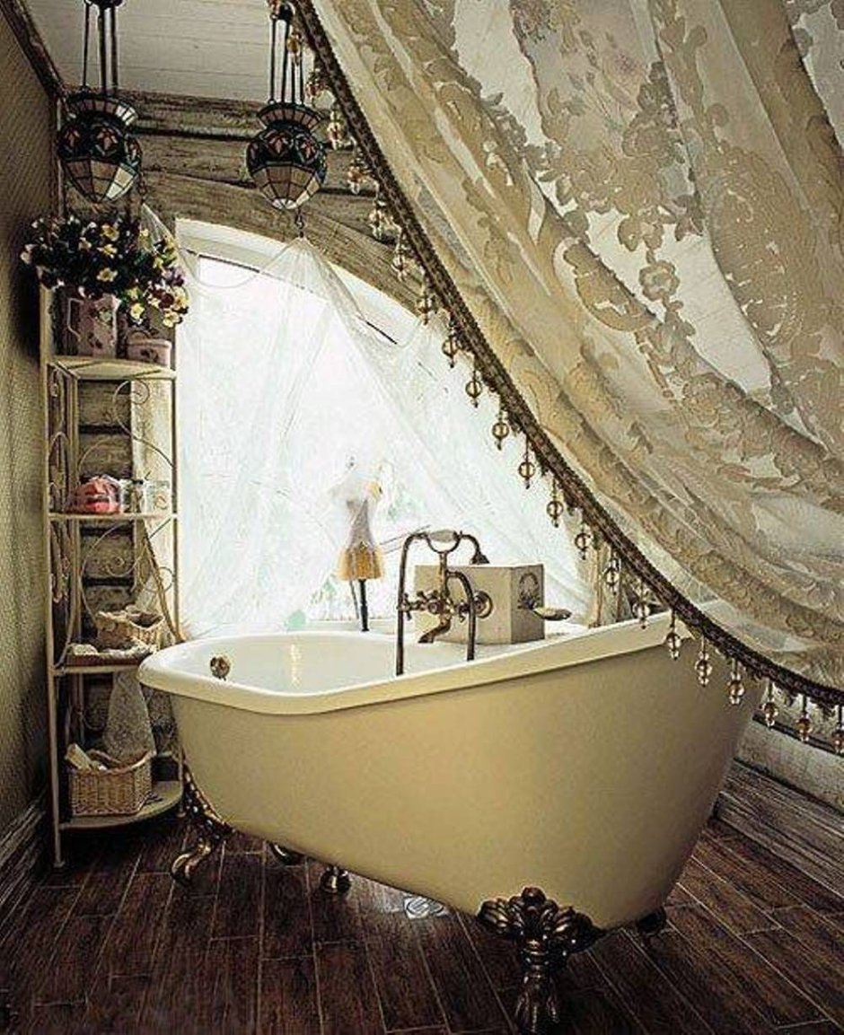 Декор в ванной в скандинавском стиле