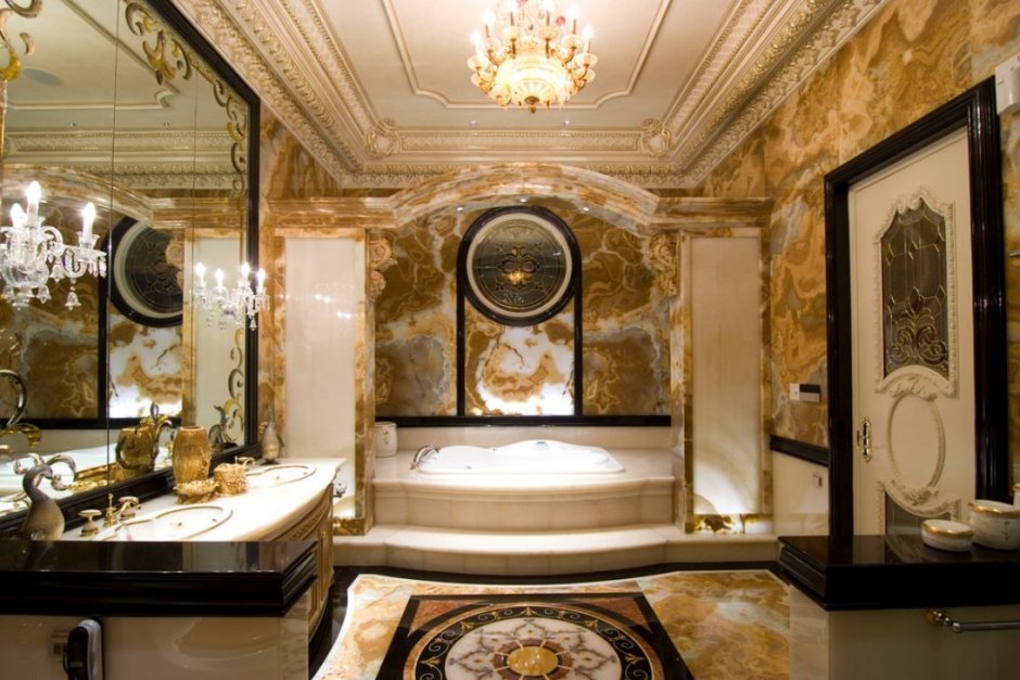 Ванная комната в стиле Барокко