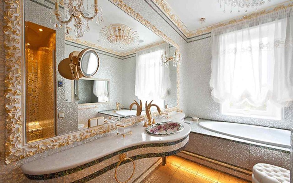 Ванная комната в Царском стиле