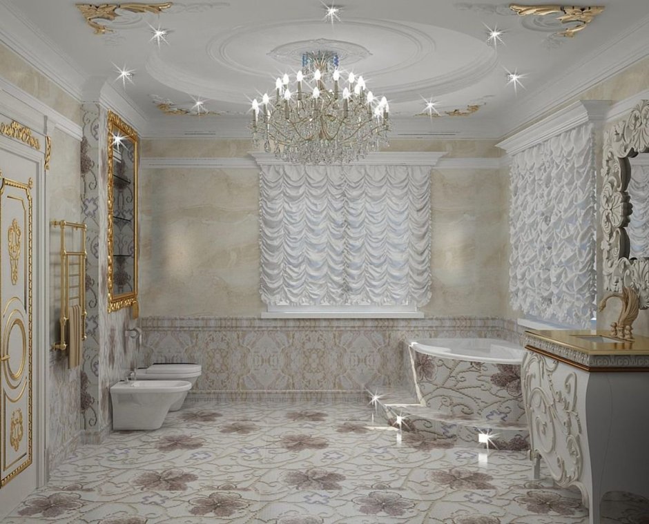 Интерьеров Antonovich Design ванна современный стиль