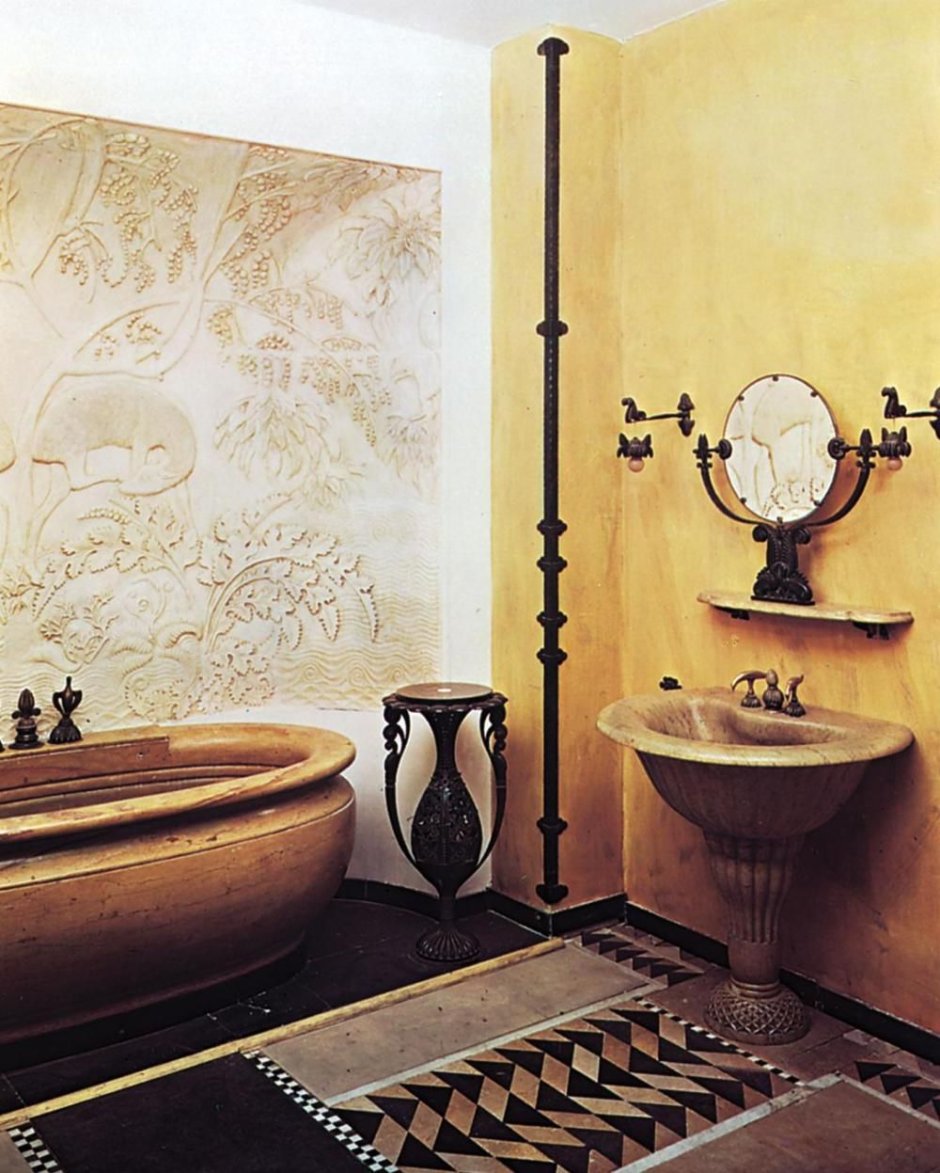 Ванная комната в стиле античности