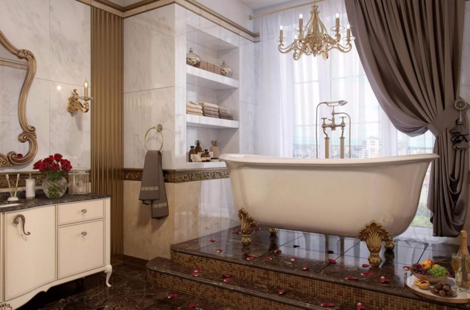Викторианская эпоха интерьер ванная