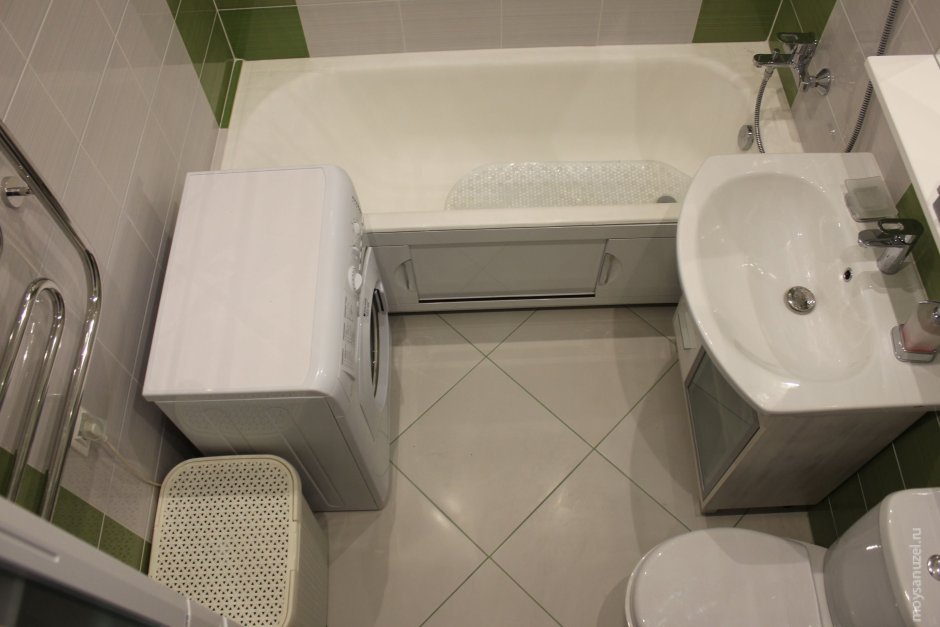 Ванная комната совмещенная с туалетом в хрущевке