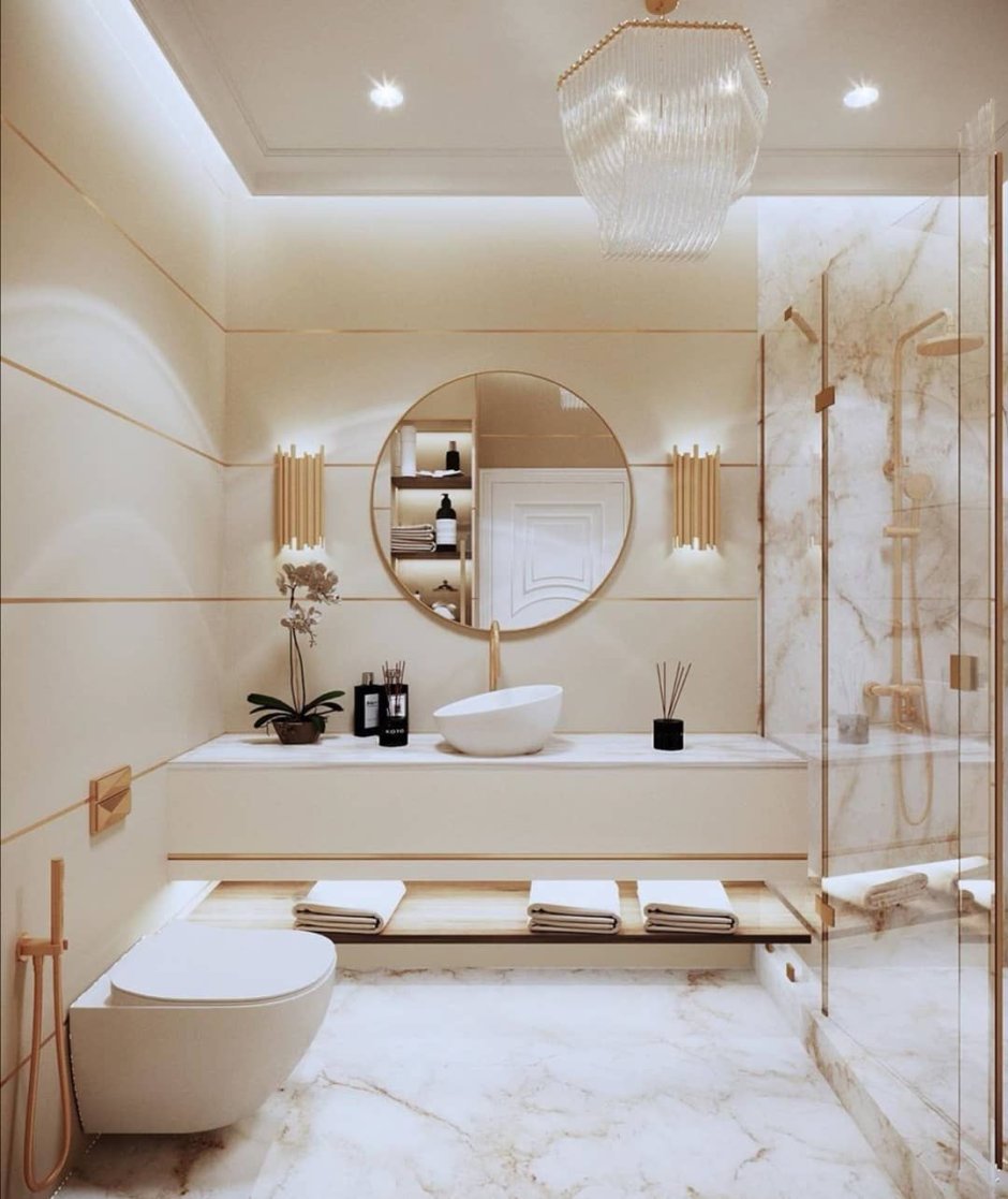 Элегантная ванная комната