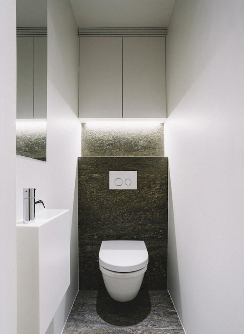 Дизайнерская отделка туалета