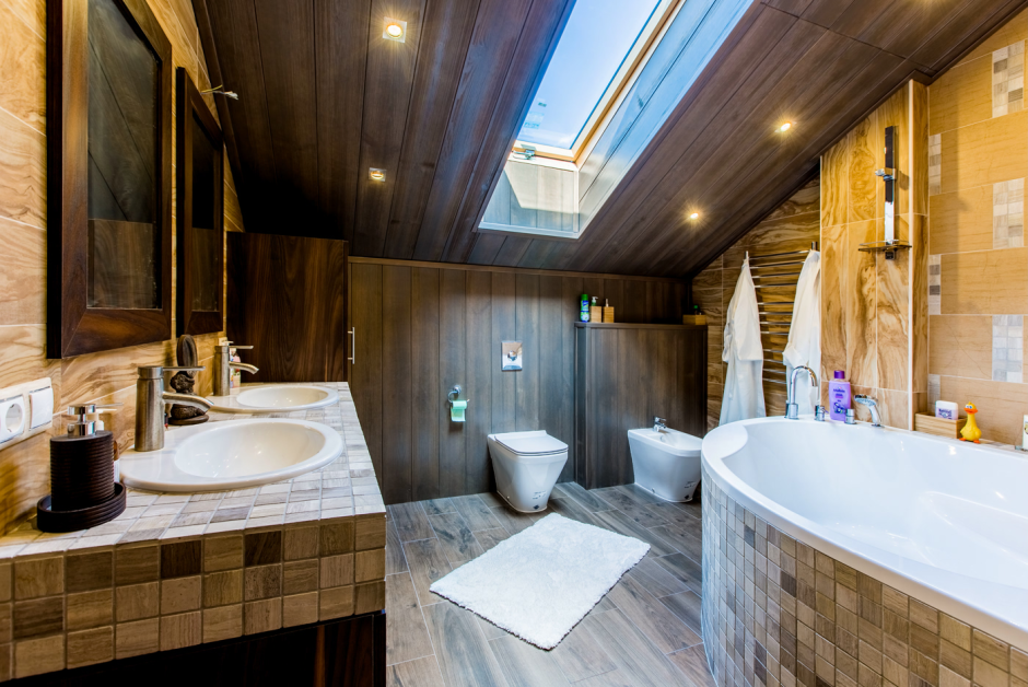 Идеи ванной в деревянном доме