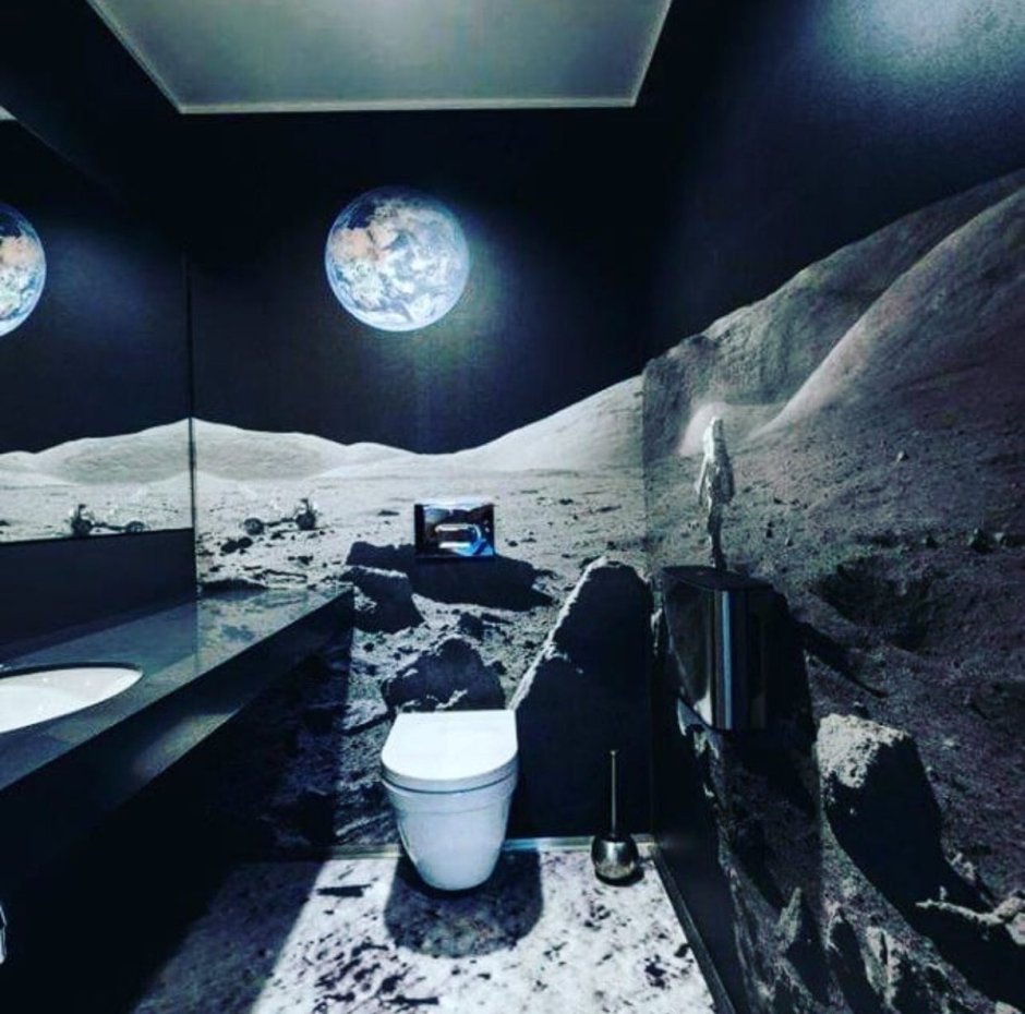 Необычные туалетные комнаты