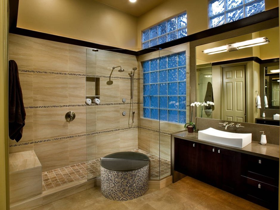Красивые Ванные комнаты с сауной