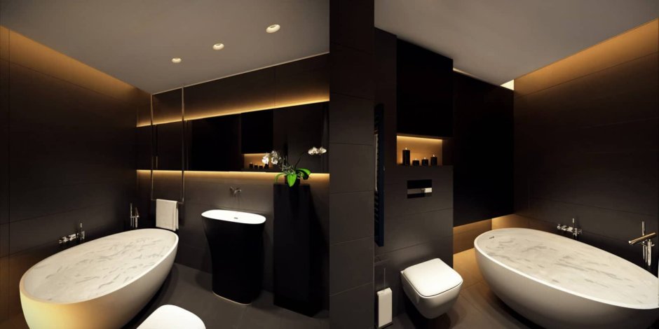 Дизайнерская ванная комната 4 кв