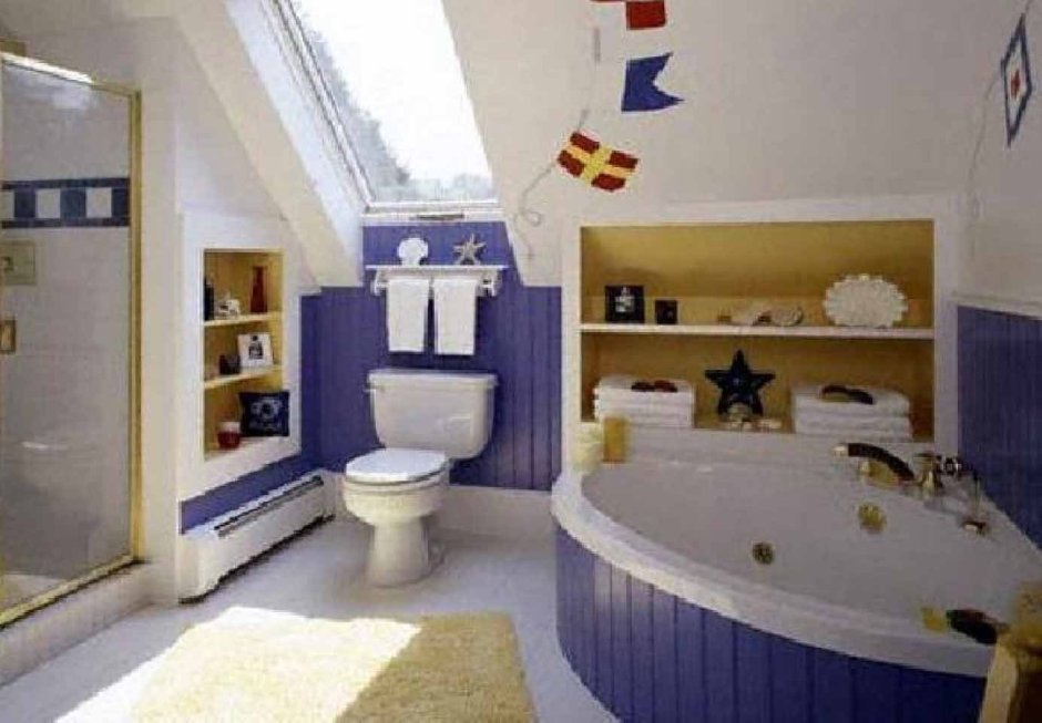 Шикарная детская ванна комната
