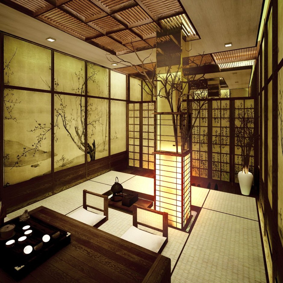 Комната в стиле Японии