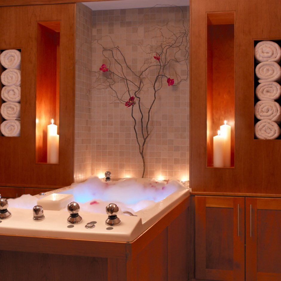 Декор ванной в японском стиле