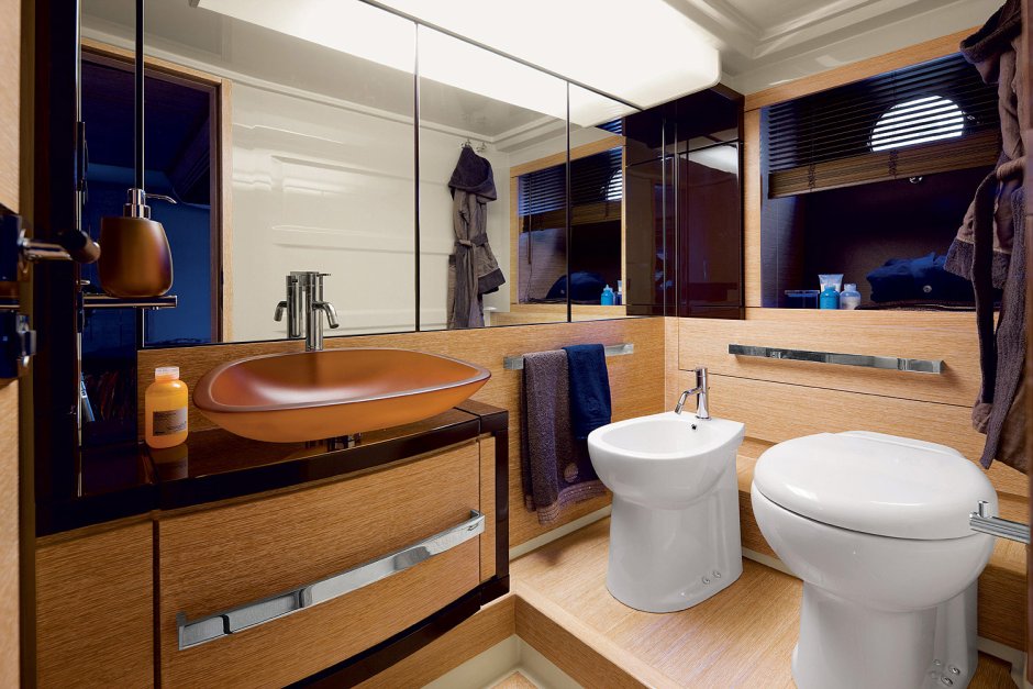 Ванная комната в яхтенном стиле