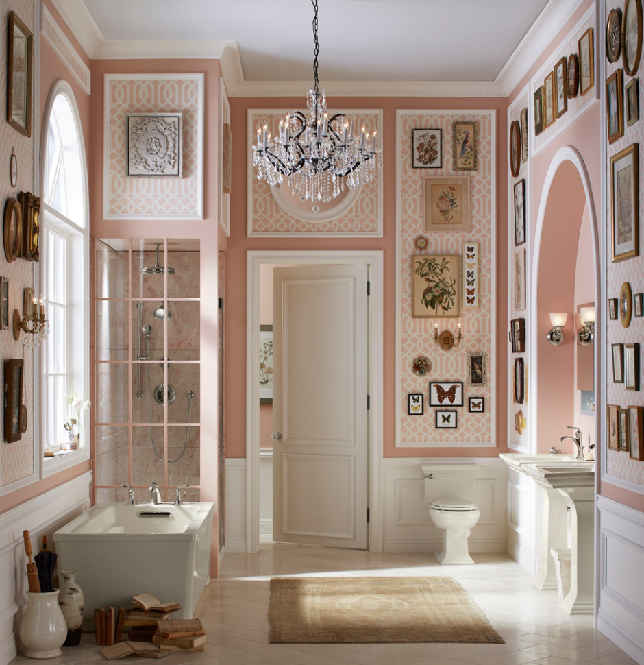 Ванные комнаты Викторианский стиль