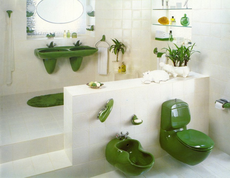 Зеленый туалет