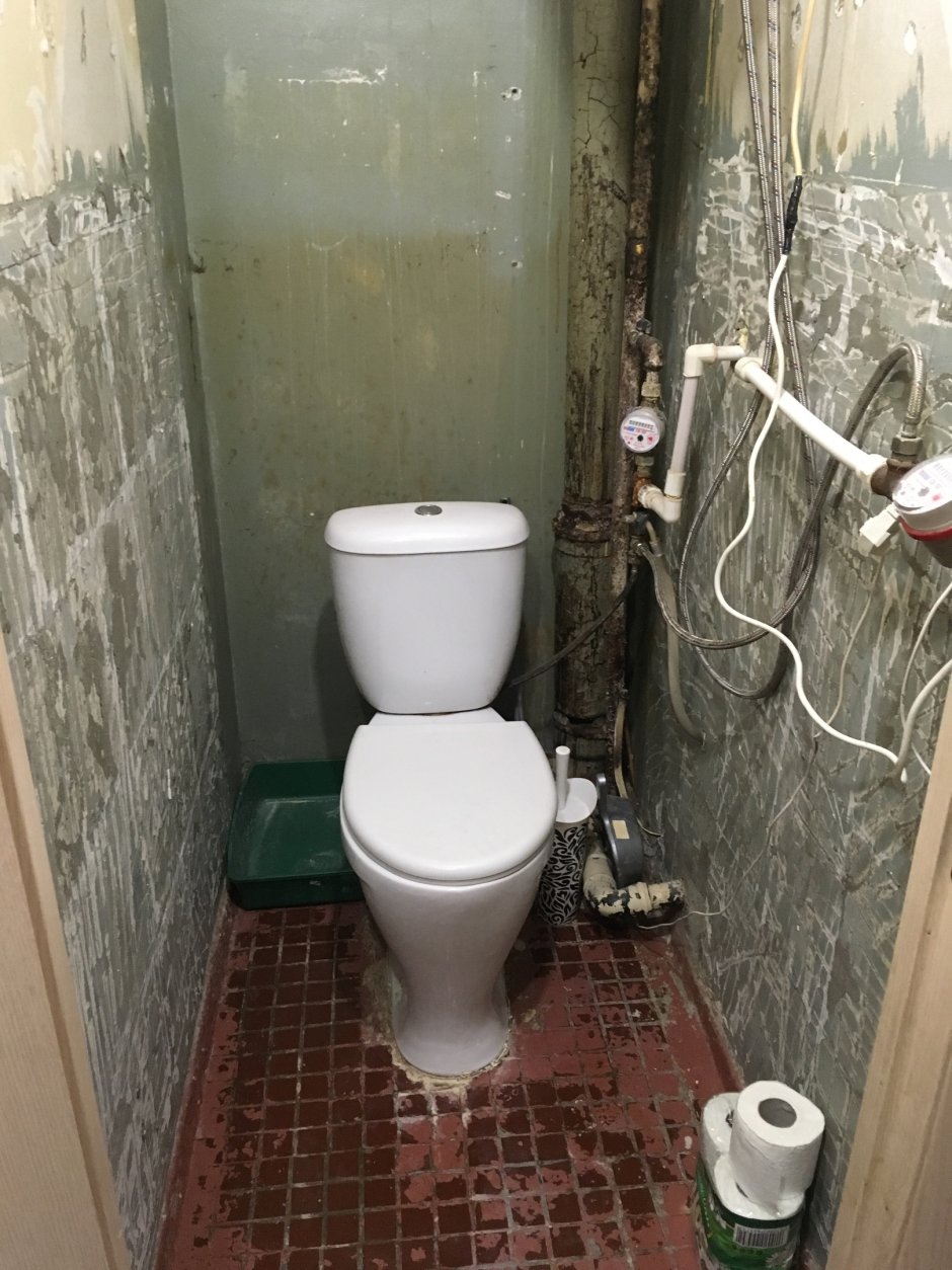 Туалет в панельном доме