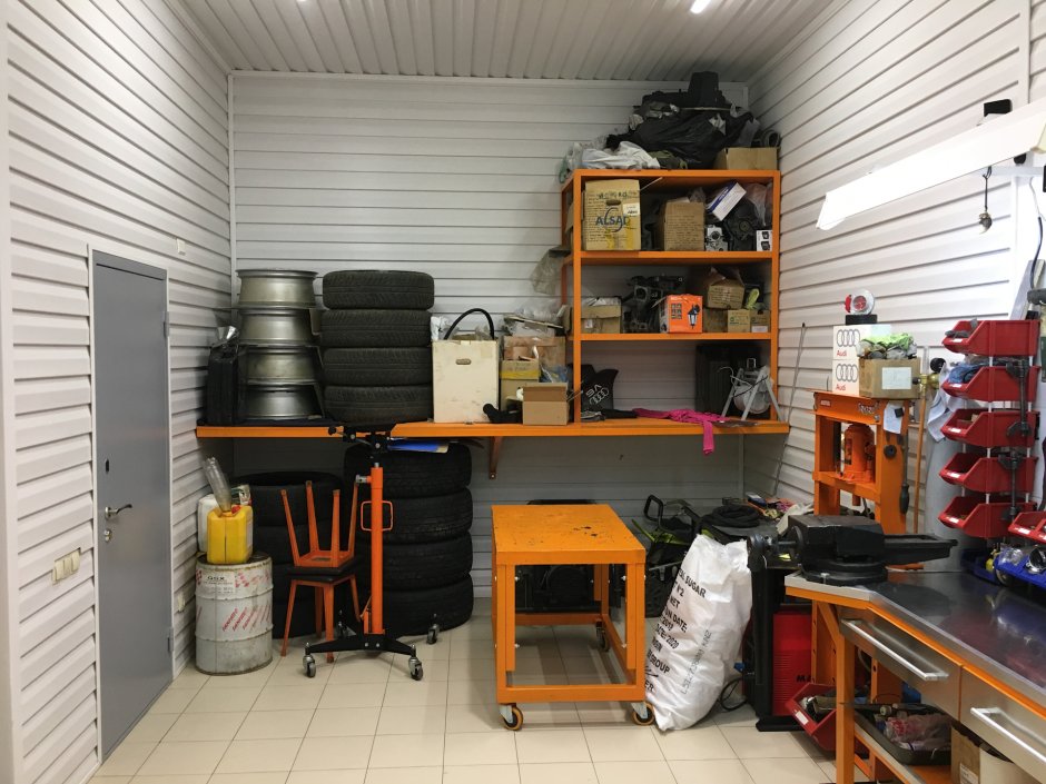Организация пространства в гараже