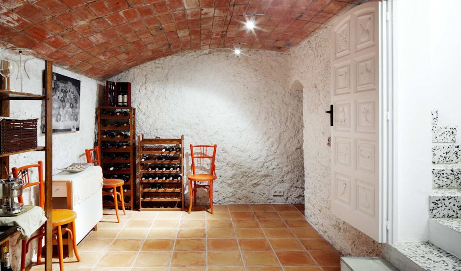 Minimalist Wine Cellar